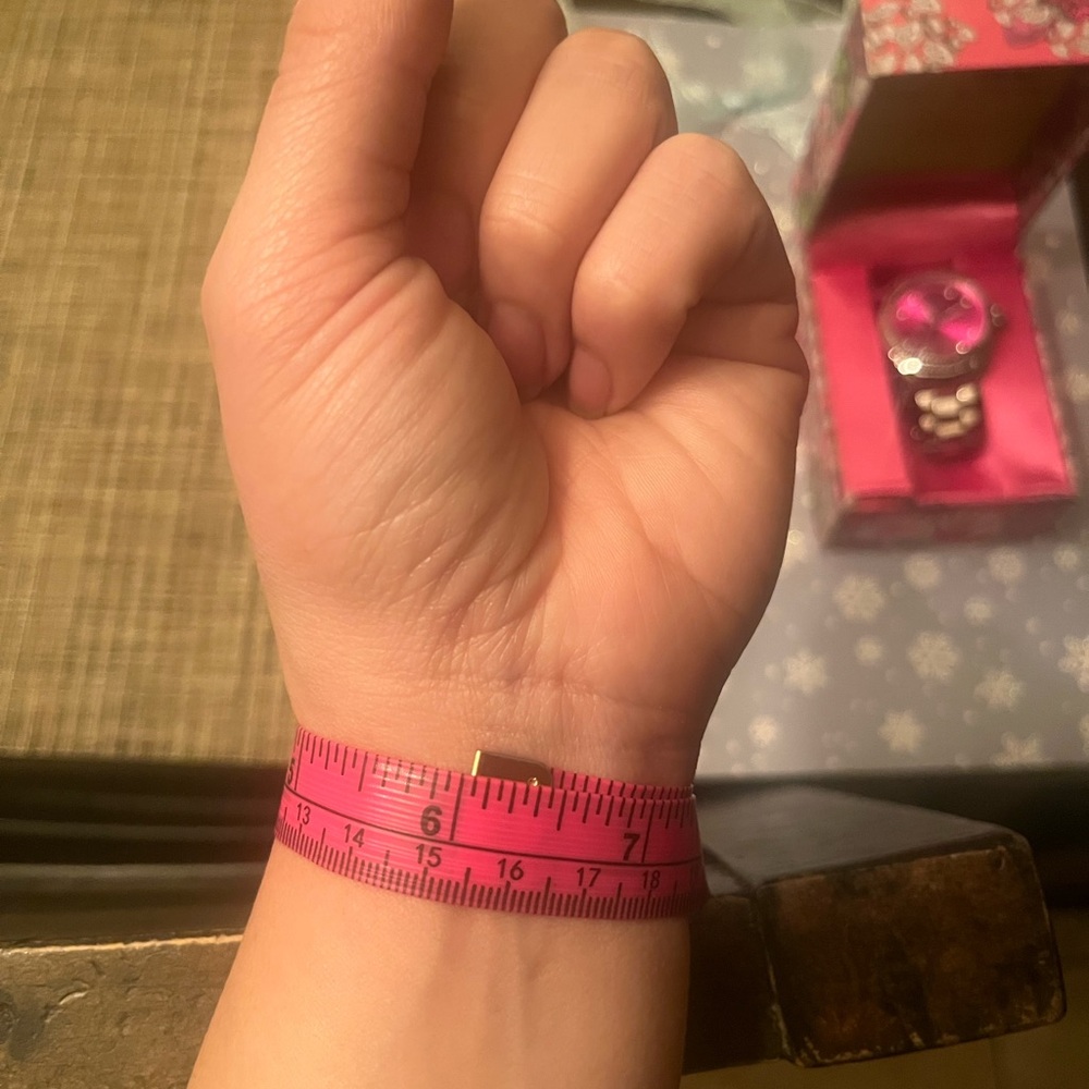 Betsey Johnson Watch with Pink Dial - Picture 2 of 3